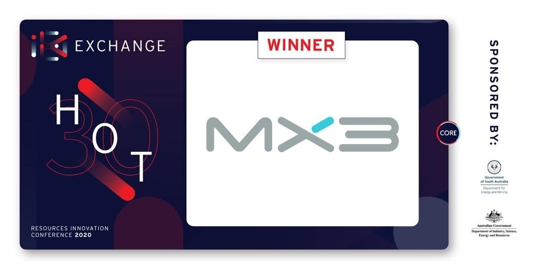 MX3 named CORE Hot 30 Innovator